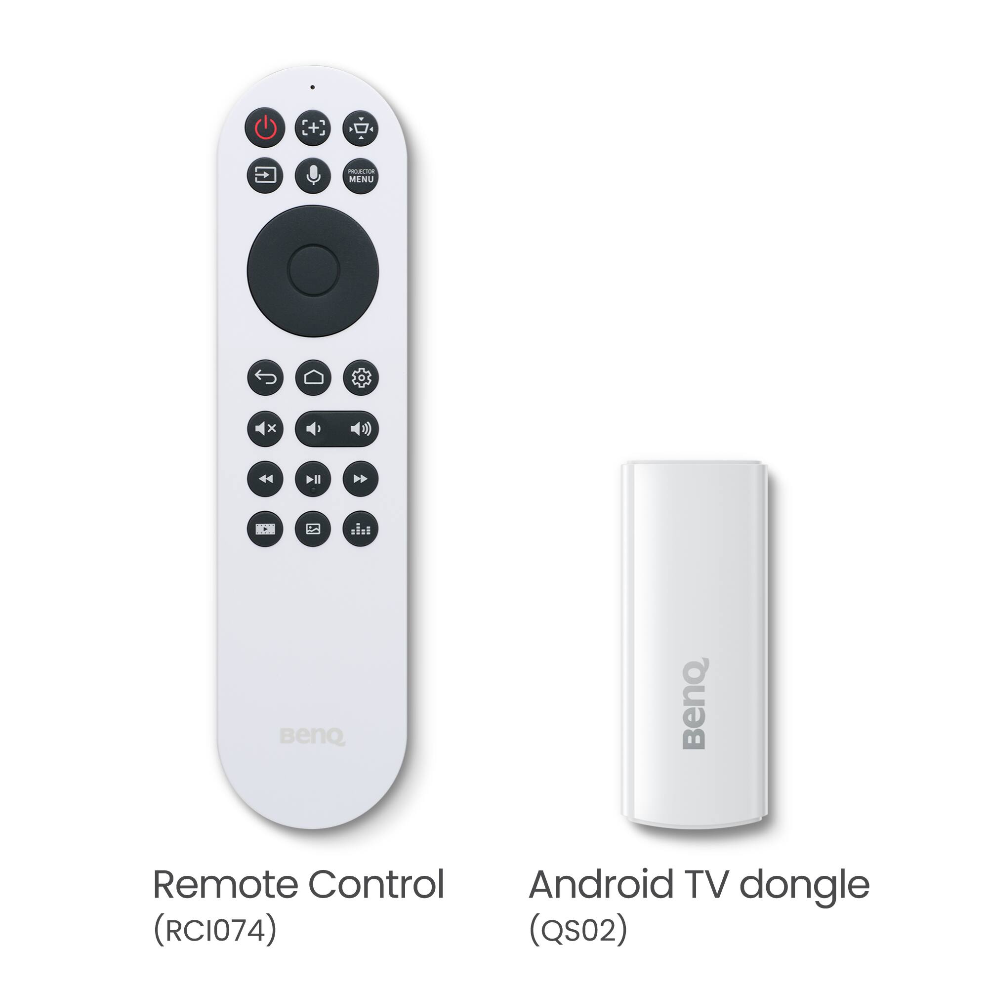 ET MENU x 4  
Il  
BenQ Remote Control Android TV dongle (RCI074) (QS02)