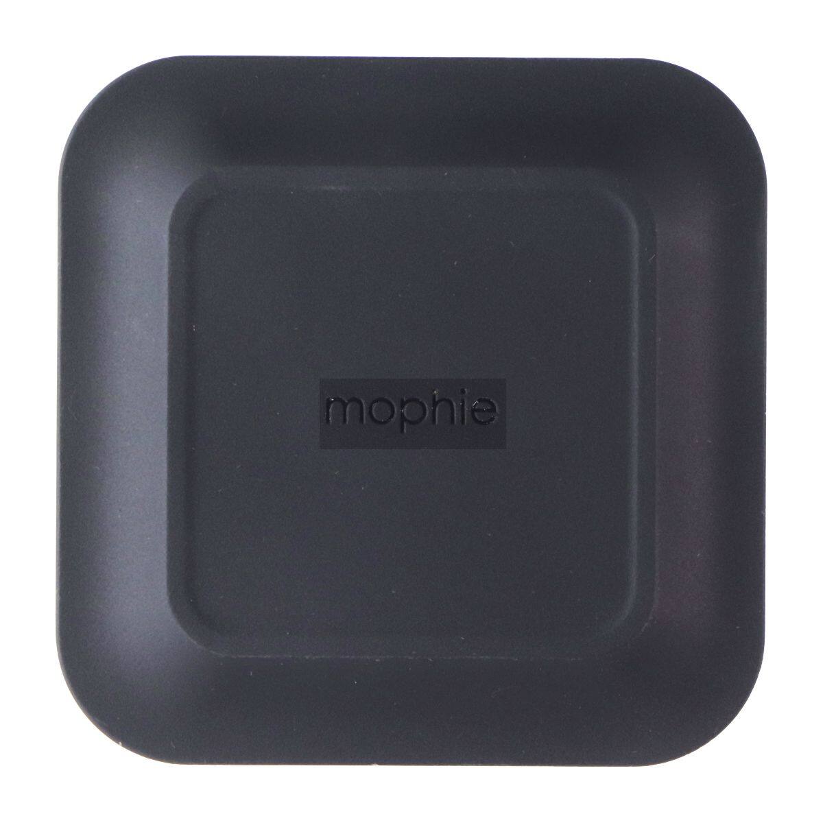 Alt View 4. mophie - 15W Universal Wireless Charging Pad with USB-C Adapter & Cable - Black.
