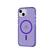 Angle. Tech21 - EvoCheck Case with MagSafe for Apple iPhone 14 - Wondrous Purple.