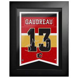 Mustang Drinkware - Johnny Gaudreau Calgary Flames 12" x 16" Framed Player Number Replica Plaque - Multicolor