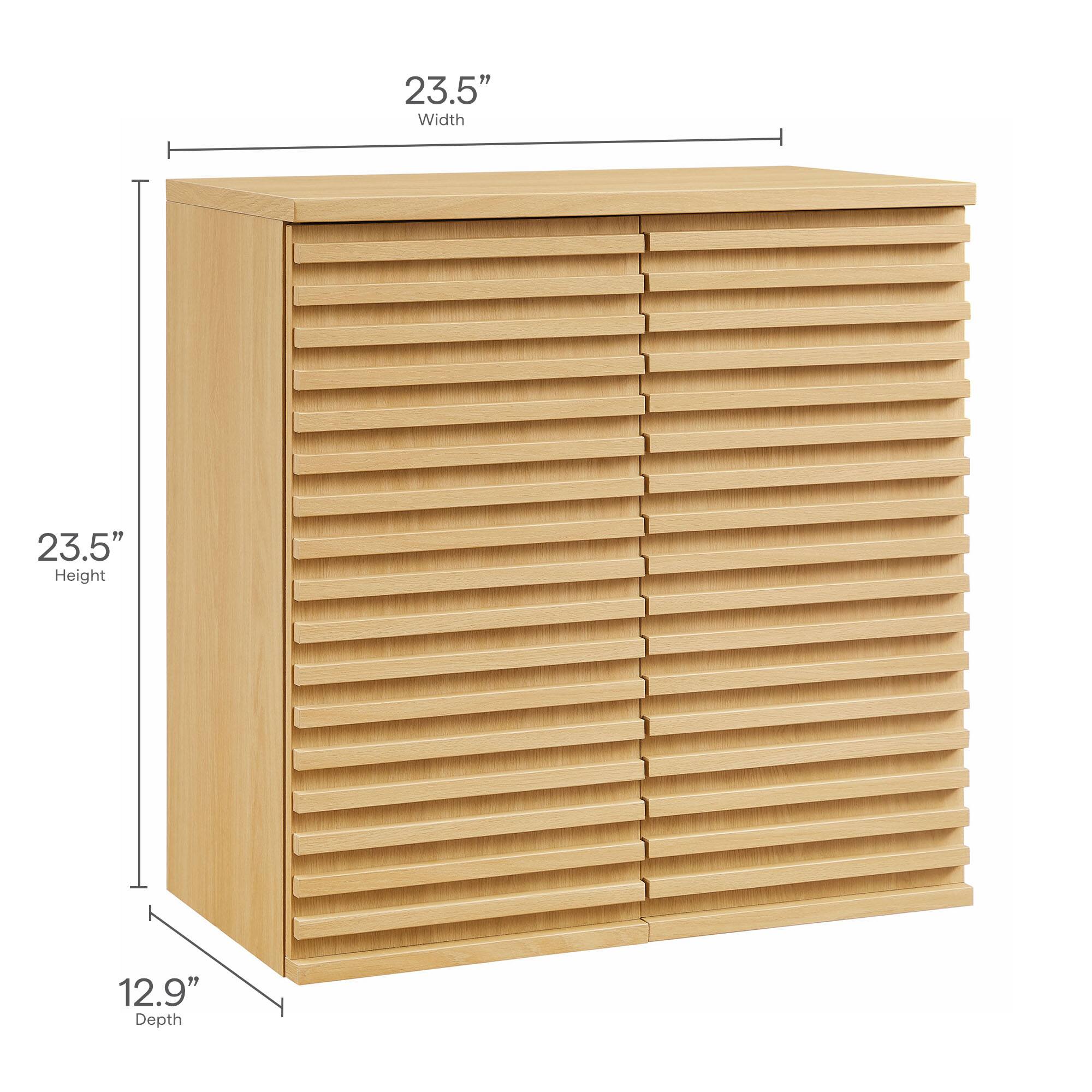 23.5" Width  
23.5" Height  
12.9" Depth