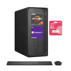 AMD Ryzen Pro 7
ADATA 64 GB
Windows 11
Microsoft
