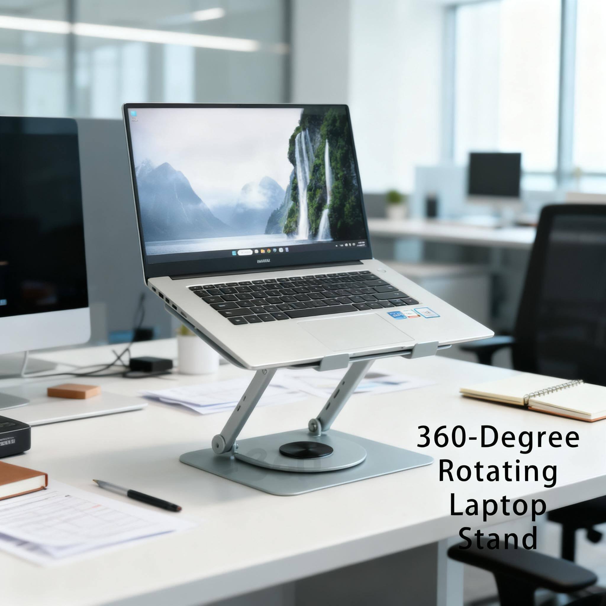 360-Degree Rotating Laptop Stand