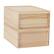 Alt View 16. Martha Stewart - Weston Set of 2 Paulownia Wood Storage Boxes with Pullout Drawers - Light Natural.