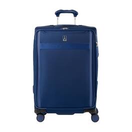 Travelpro - Versapack + Lightweight Softside Expandable 25" Checked Spinner - Estate Blue