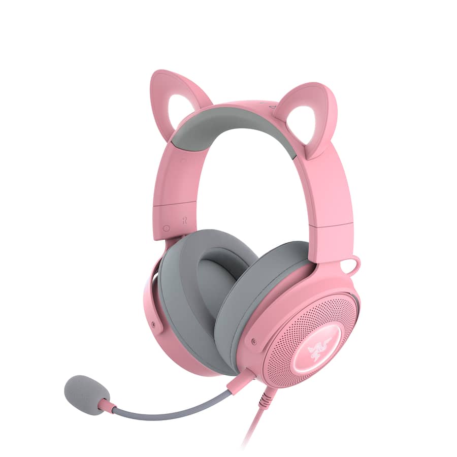 Razer Kraken Kitty V2 Pro Wired Over the Ear Gaming Headset Razer Kraken Kitty V2 Pro Wired Over the Ear Gaming Headset