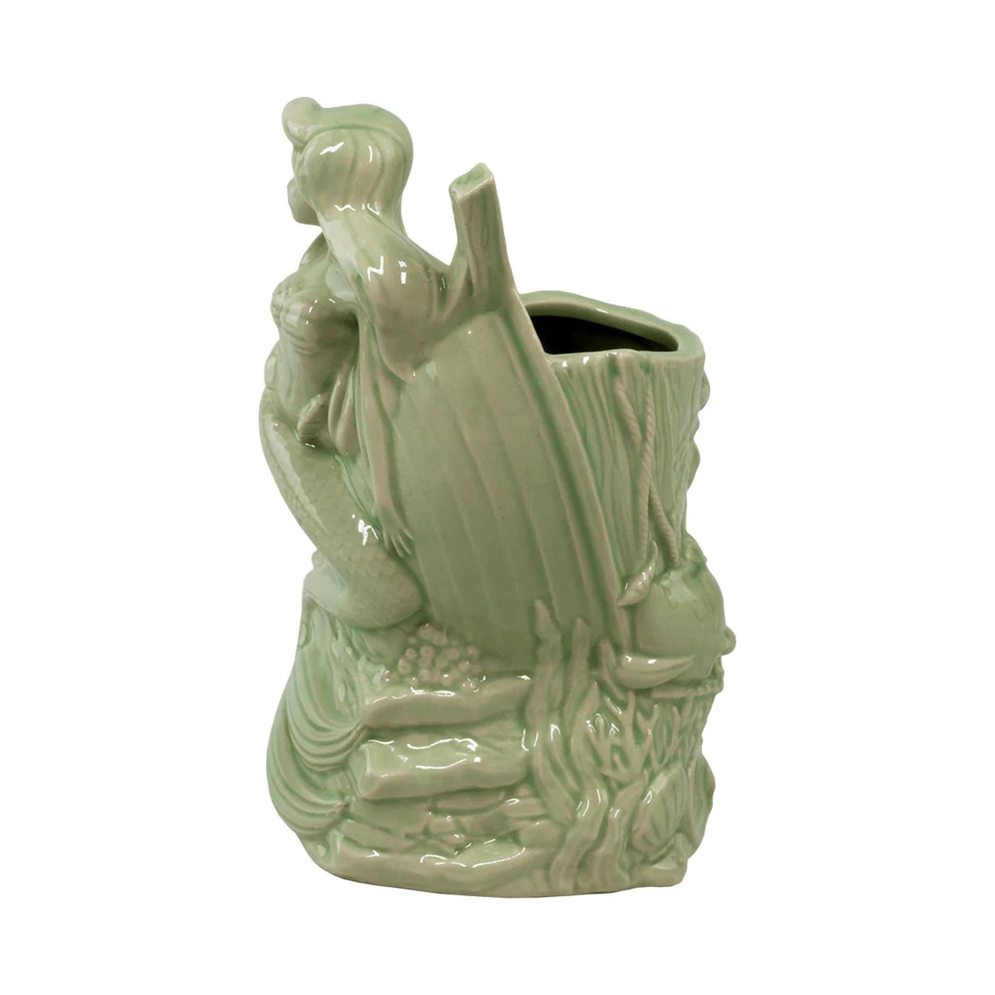 Alt View 10. Disney - Disney The Little Mermaid Mondo Tee-Kis Ariel Green Ceramic Tiki Mug - Green.