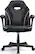 Angle. ACGAM - Slim Breathable Fabric Ergonomic Chair, Computer Desk Chair, High Back Swivel Adjustable Office Chair w/ Armrests - Black.