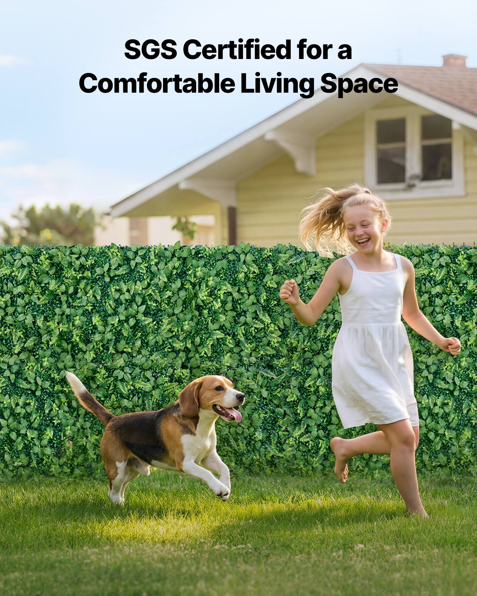 SGS Certified for a Comfortable Living Space