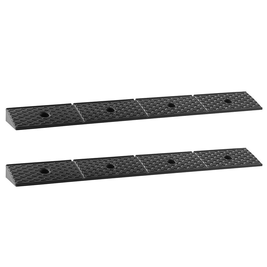 Tanker Top Loading VEVOR Rubber Curb Ramp, 33069 lbs Load Capacity, 2 Inches Rise Height ...