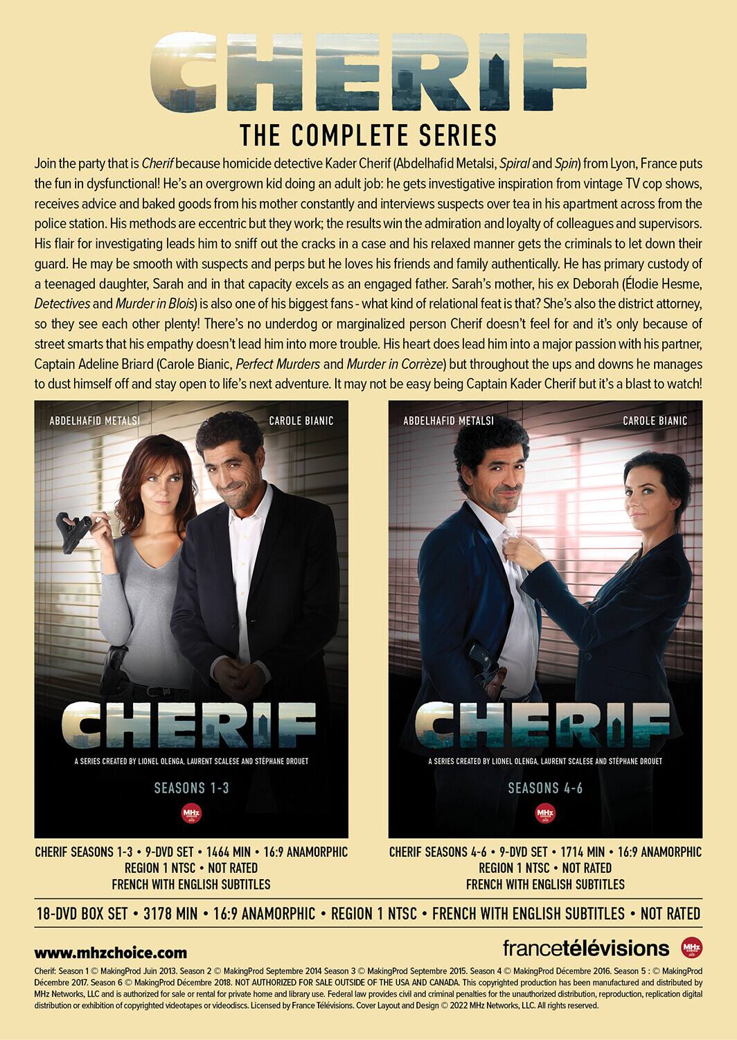 Alt View 1. Cherif: The Complete Series   - DVD.