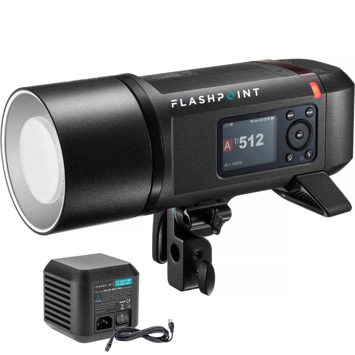 Flashpoint - XPLOR 600PRO II TTL R2 600ws 2.4GHz Battery-Powered All-In-One Outdoor Flash with AC Adapter Unit price history on PriceWatchPro