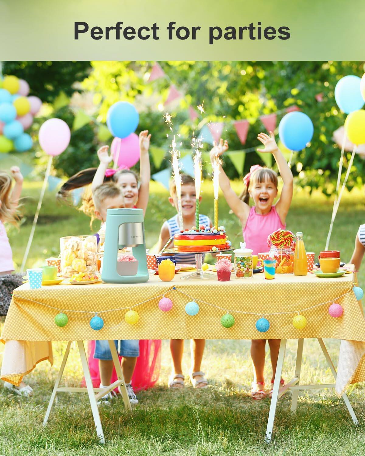 Perfect for parties