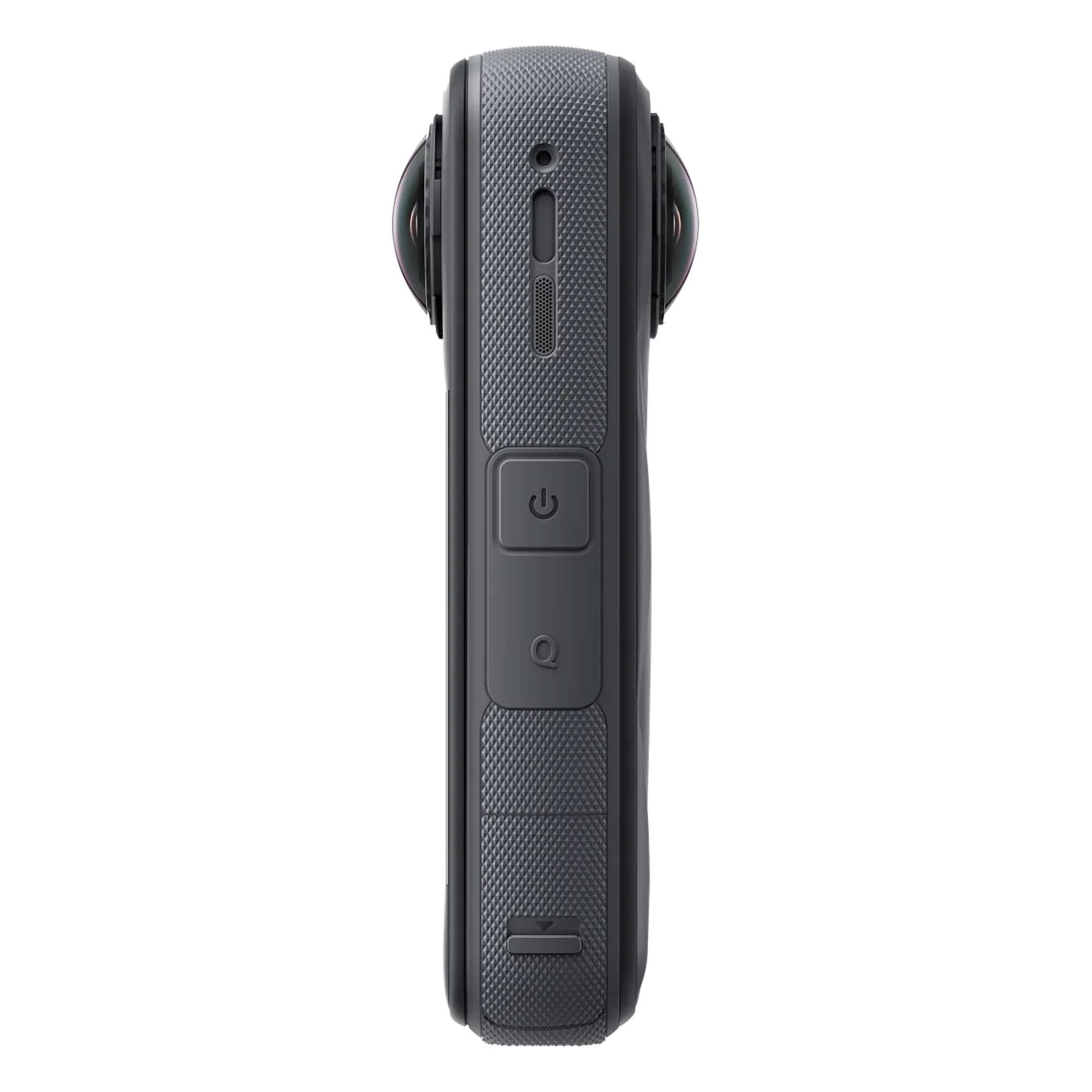 Left. Insta360 - Insta360 X5 - 8K 360° Action Camera Bundle - Black.