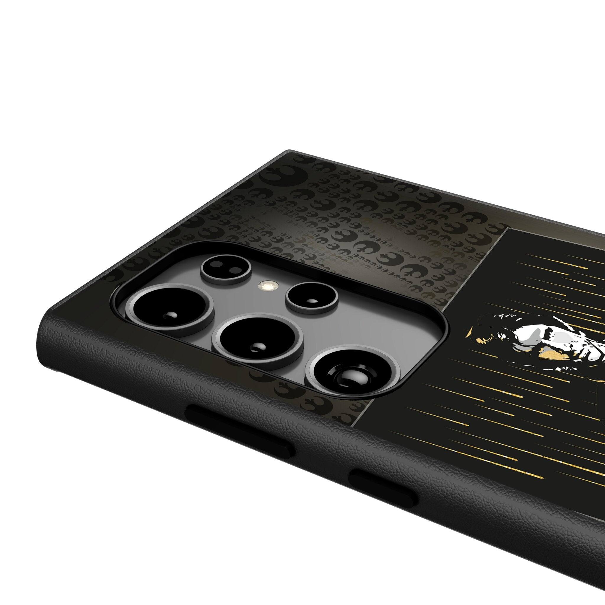 Back. Keyscaper - Star Wars: A New Hope Portrait MagSafe Compatible Phone Case - Samsung Galaxy S24 - Han Solo.