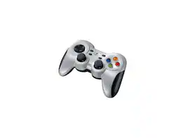 Logitech - F710 Wireless Gamepad, 2.4GHz USB, Dual Vibration, 4-Way D-Pad, PC - Grey/Black