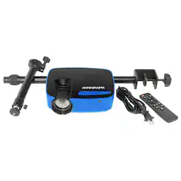 Artograph - Smart HD Digital Art Projector, Wi Fi, Clamp Stand, Flare 100, Blue - Blue, Black