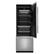Alt View 1. JennAir - 16.27 Cu. Ft. Bottom-Freezer Refrigerator with Daring Obsidian Finish Interior - Panel Ready.