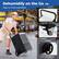 Dehumidify on the Go: Easy to move anywhere. Portable handle. Lockable universal wheels x2. 7.7-inch wheels.