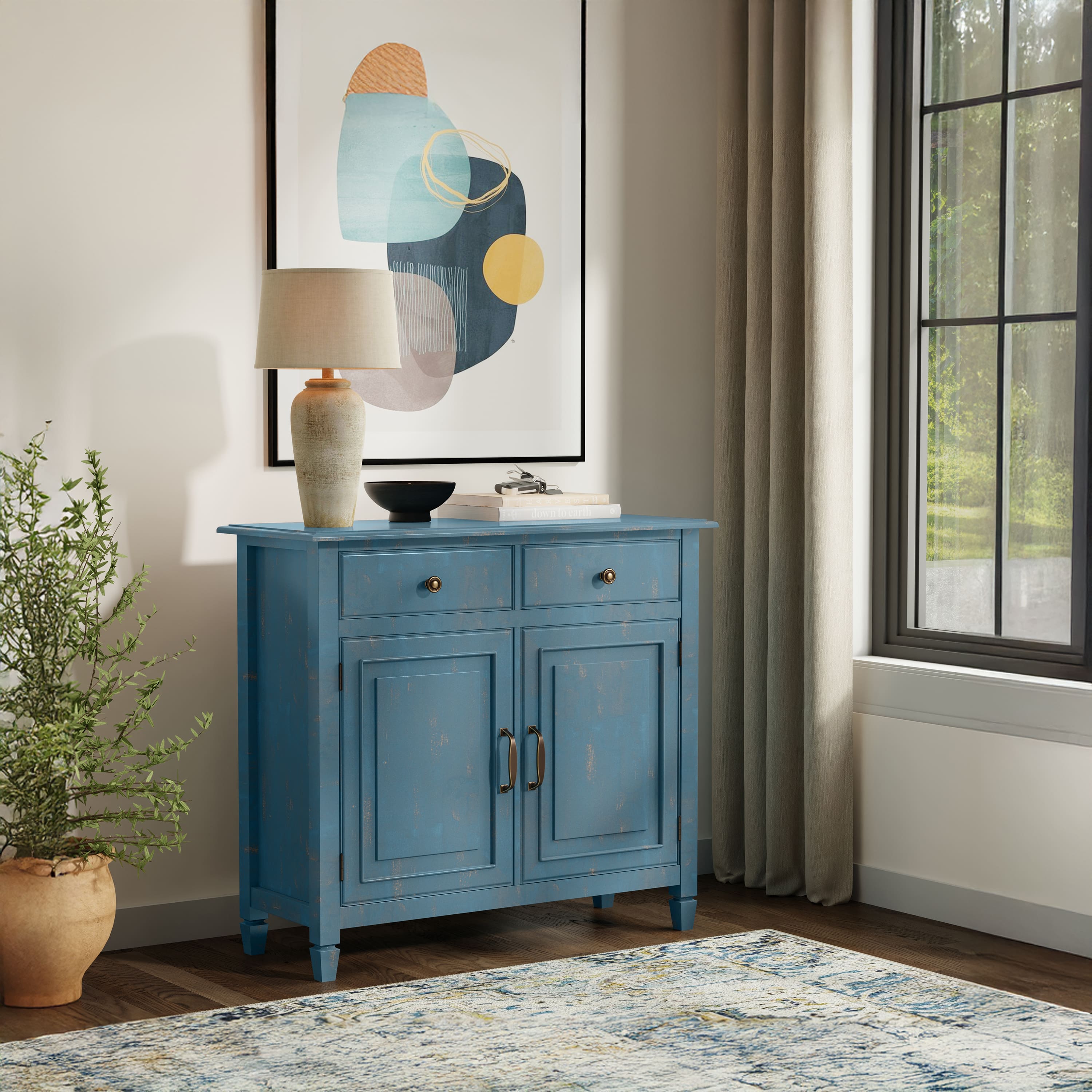 Simpli Home Connaught 40 inch Wide Solid Wood Traditional Entryway