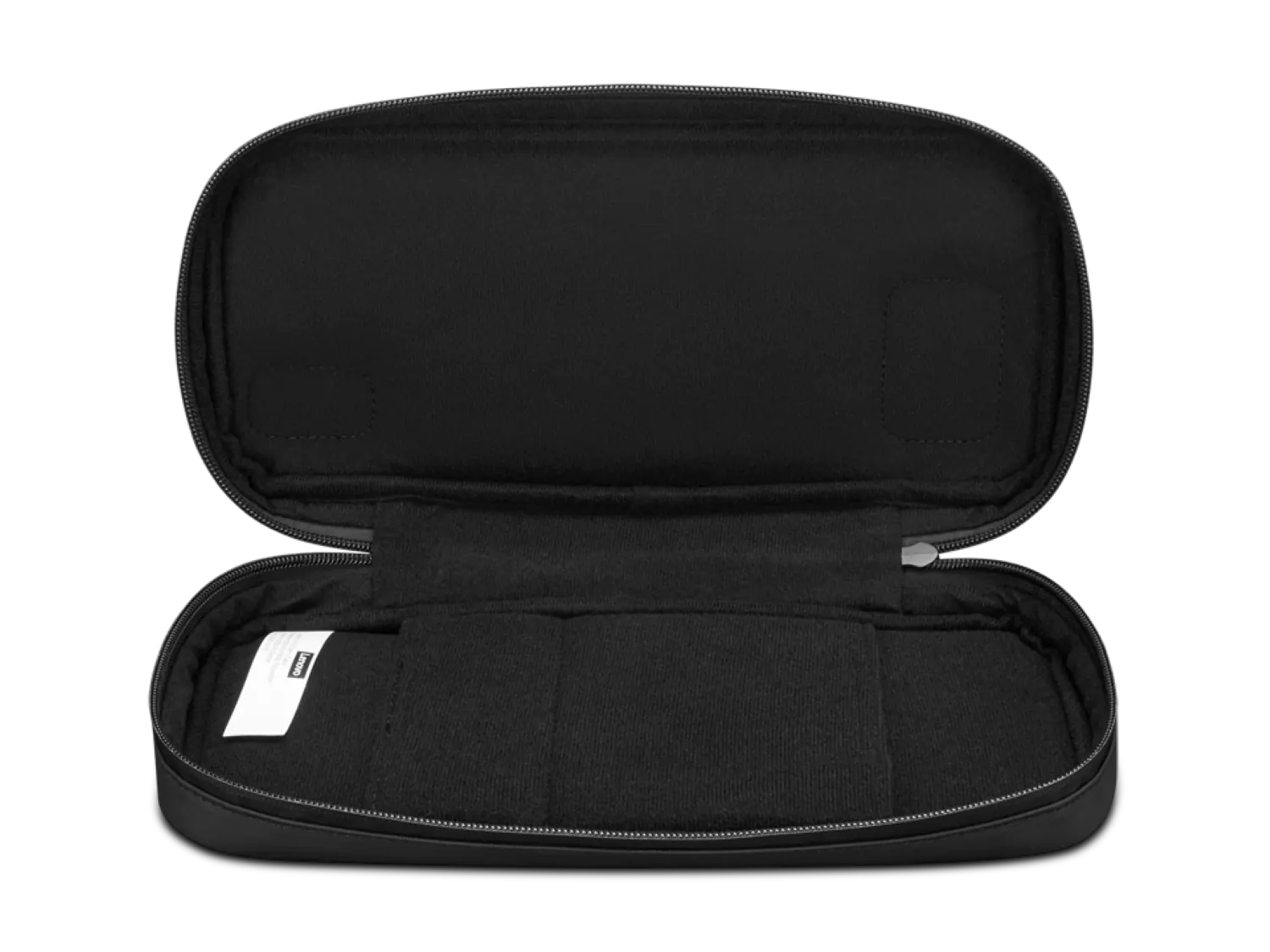 Angle. Lenovo - Legion Go S Carry Case - Black.