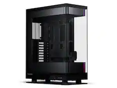 Front. Phanteks - Phanteks Evolv X2, Mid-Tower Gaming Chassis, Vertical Cooling, Tempered Glass, D-RGB Lighting, Brushed Black - Brushed Black.