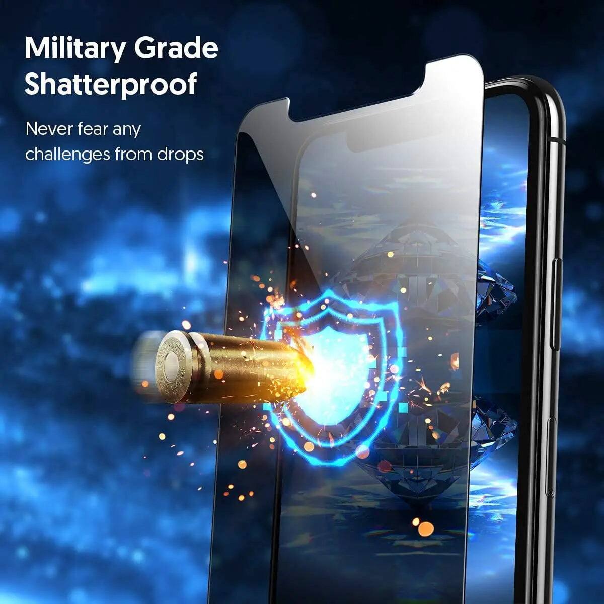 Military Grade Shatterproof  
Never fear any challenges from drops