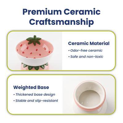 Premium Ceramic Craftsmanship

Ceramic Material
- Odor-free ceramic
- Safe and non-toxic

Weighted Base
- Thickened base design
- Stable and slip-resistant