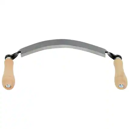 Front. Timber Tuff - Timber Tuff 10" Curved Wood Blade Draw Shave Knife Woodworking Tool, TMB-10DC.
