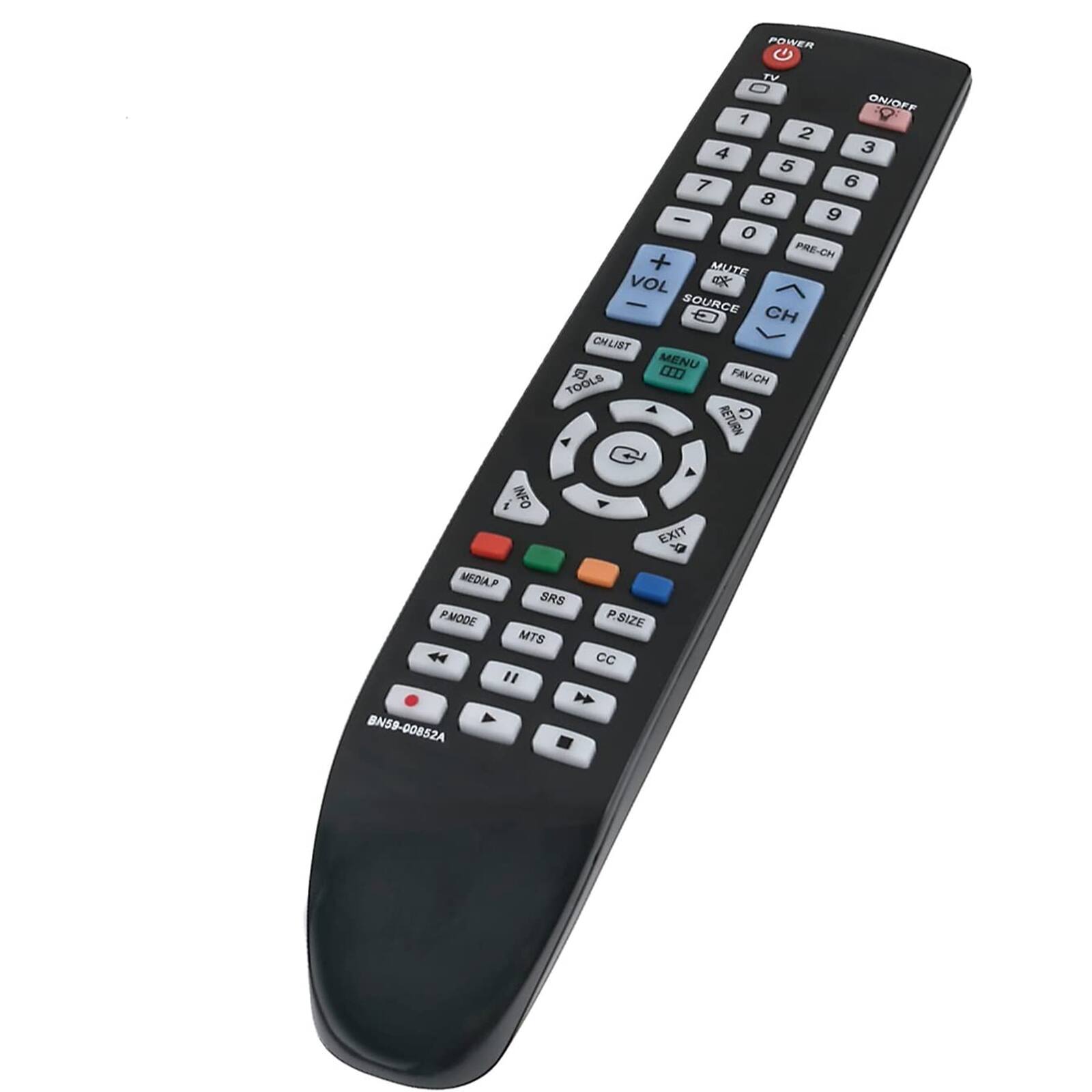 WINFLIKE - Replacement Remote fit for Samsung TV BN59-00852A BN59-00851A BN59-00854A BN59-00853A - Black