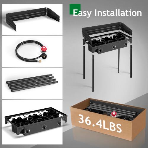 Easy Installation  
36.4LBS