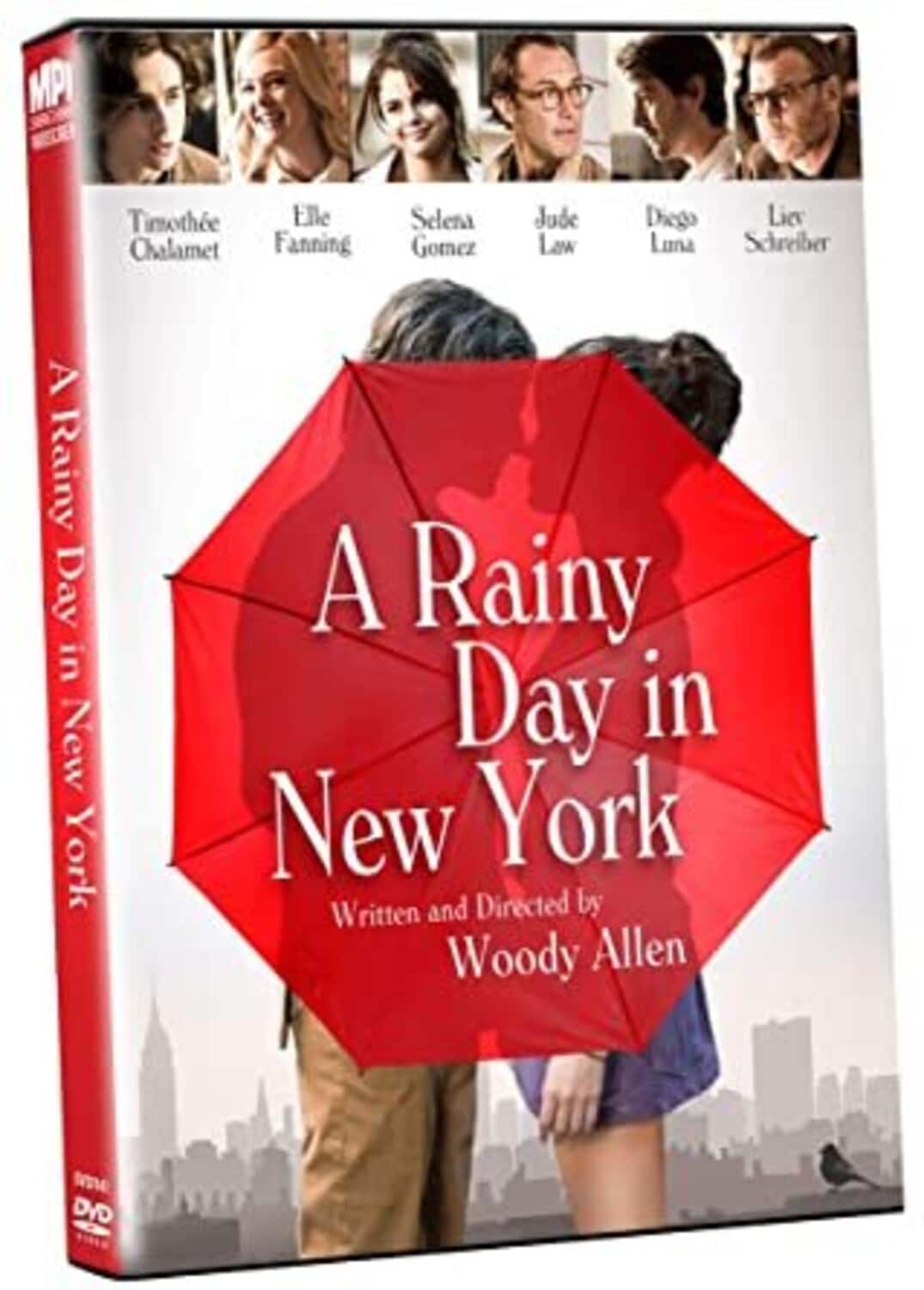 Front. A Rainy Day in New York   - DVD.