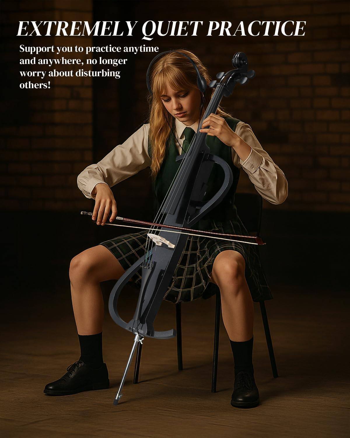 EXTREMELY QUIET PRACTICE

Support you to practice anytime and anywhere, no longer worry about disturbing others!