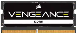 CORSAIR - VENGEANCE SODIMM Memory 8GB (1x8GB) DDR5 4800MHz C40 1.1V - Black