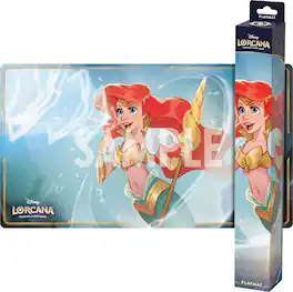 Disney - Lorcana Winterspell Ariel, Sonic Warrior Playmat