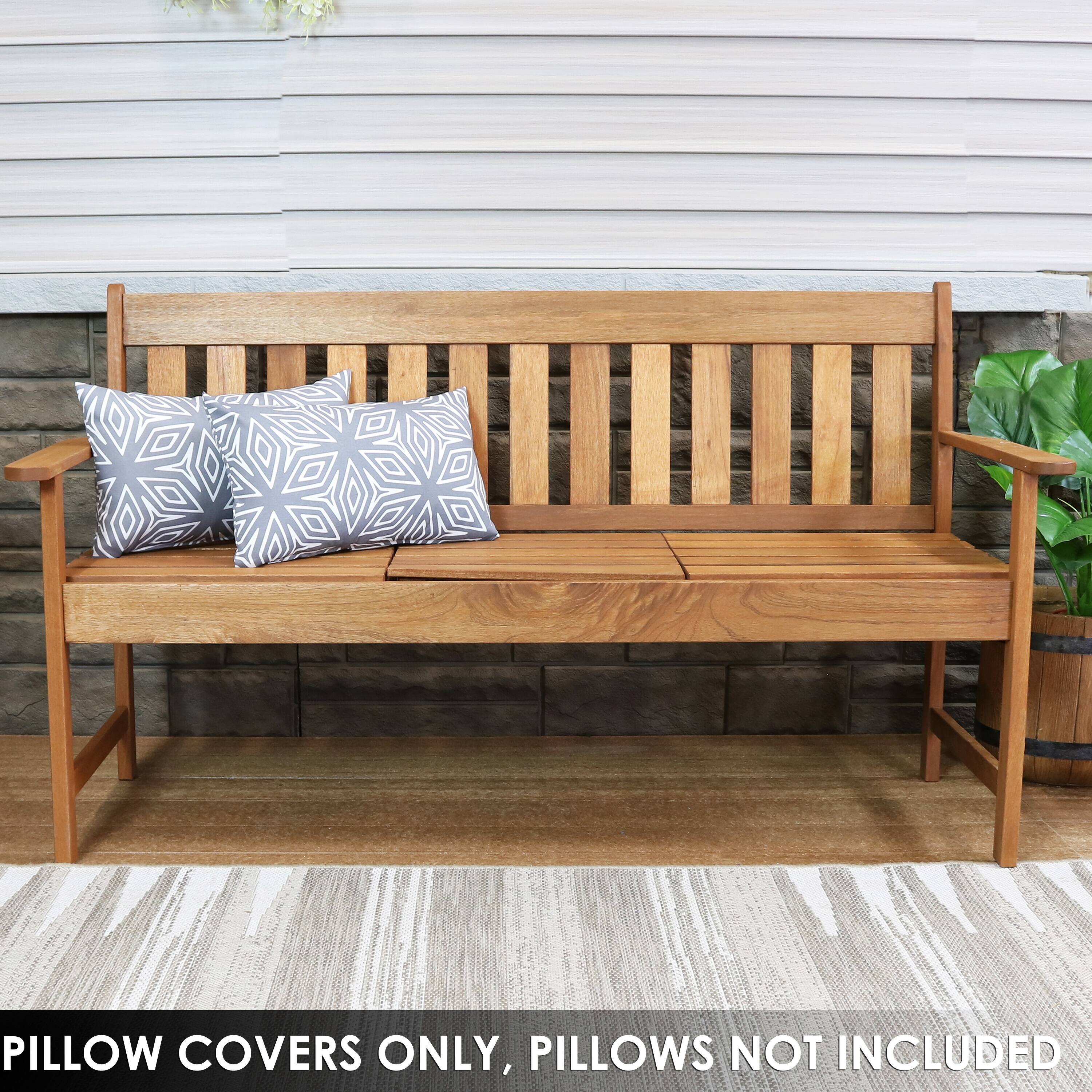 PILLOW COVERS ONLY, PILLOWS NOT INCLUDED