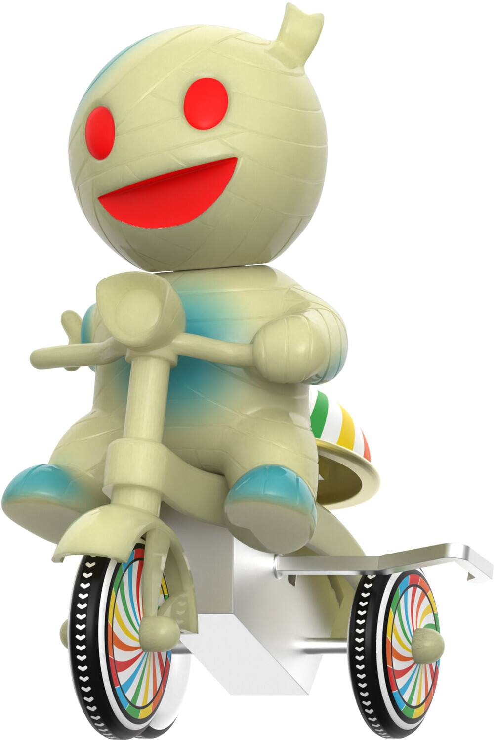 Alt View 3. Super7 - Super7 - Super Cycles - Mummy Boy (Glow with Glow Trike)   - Collectibles - Multicolor.
