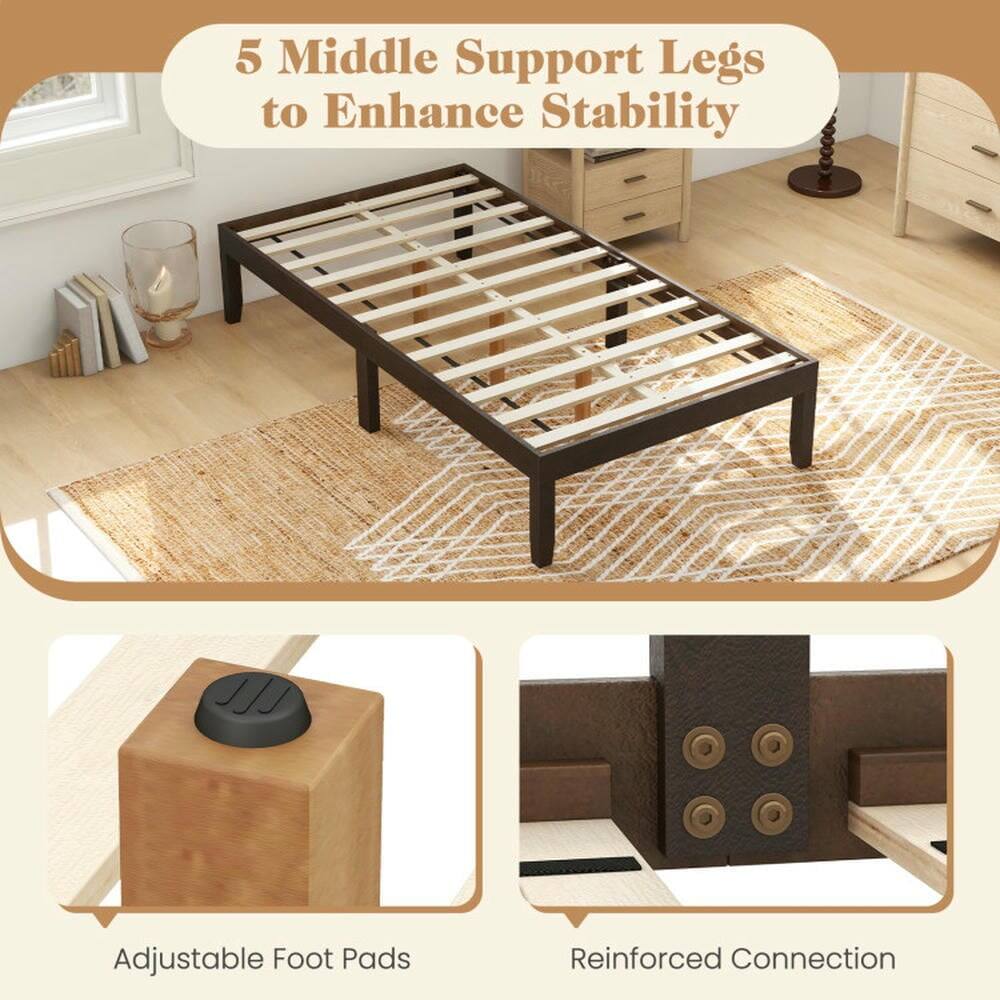 5 Middle Support Legs to Enhance Stability

Adjustable Foot Pads

Reinforced Connection
