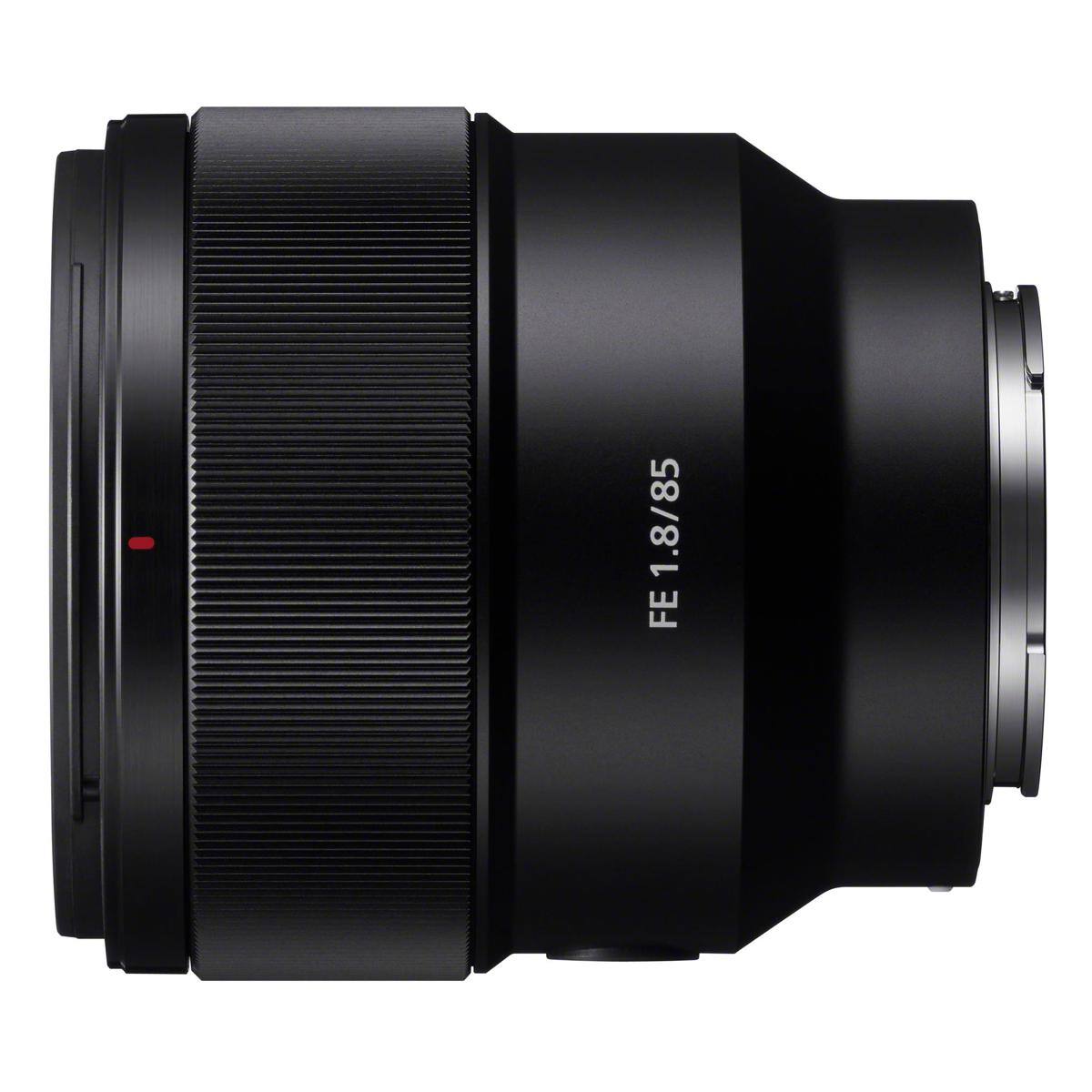 Alt View 7. Sony - Sony FE 85mm f/1.8 Lens for Sony E, Bundle with 67mm Filter Kit, Lens Case, Cleaning Kit, Lens Cap Tether.