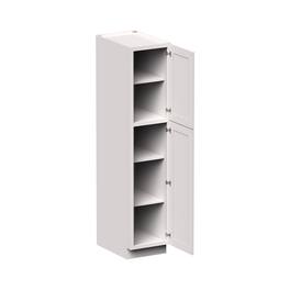 Boyel Living - 18-in W x 84-in H x 27-in D Shaker RTA Kitchen Pantry Cabinet with Soft-Close Doors - Glacier White