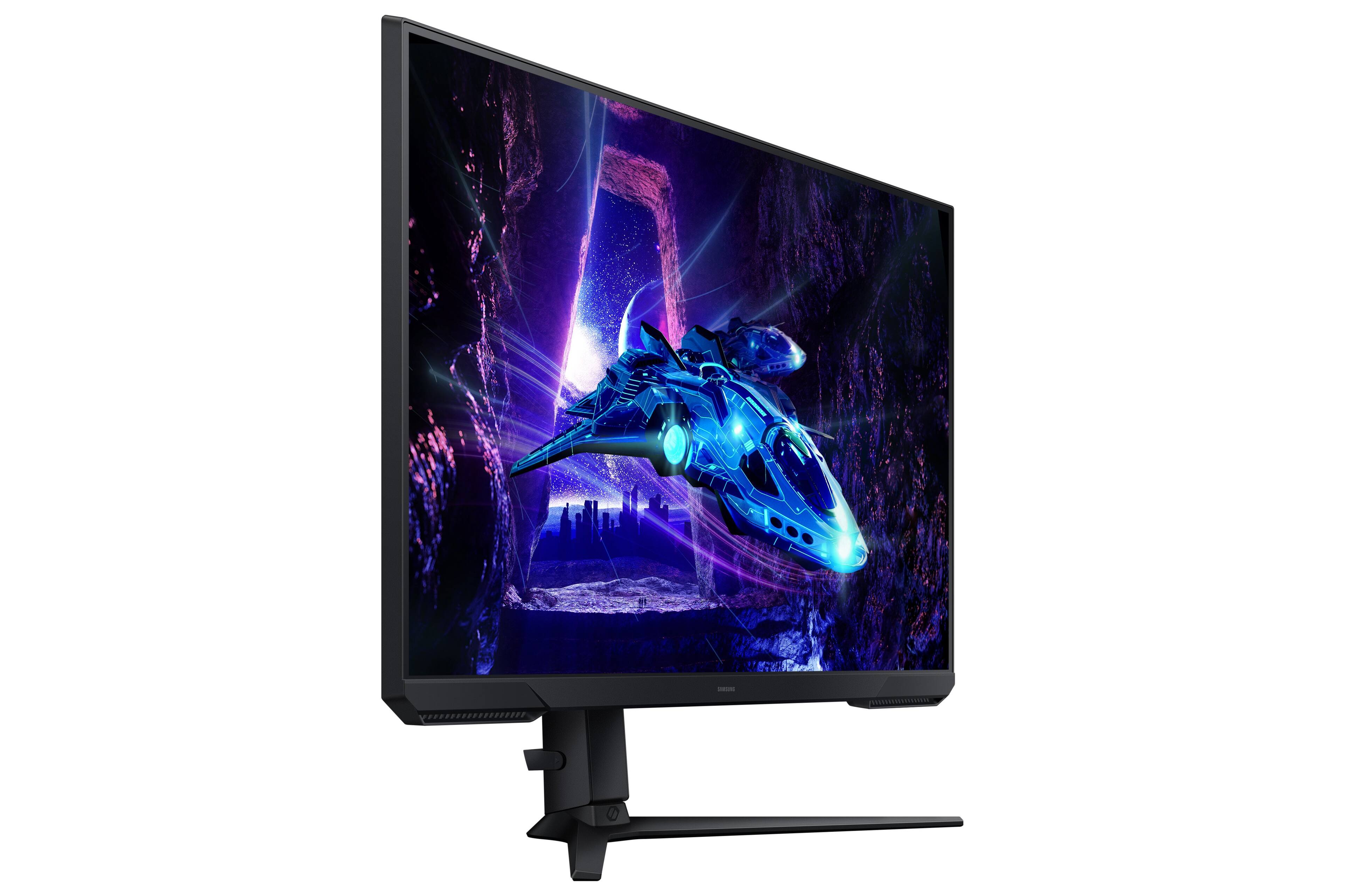 Alt View 14. Samsung - Odyssey G30D 32" LED AMD FreeSync Premium 180Hz 1ms Gaming Monitor (DisplayPort, HDMI) - Black.