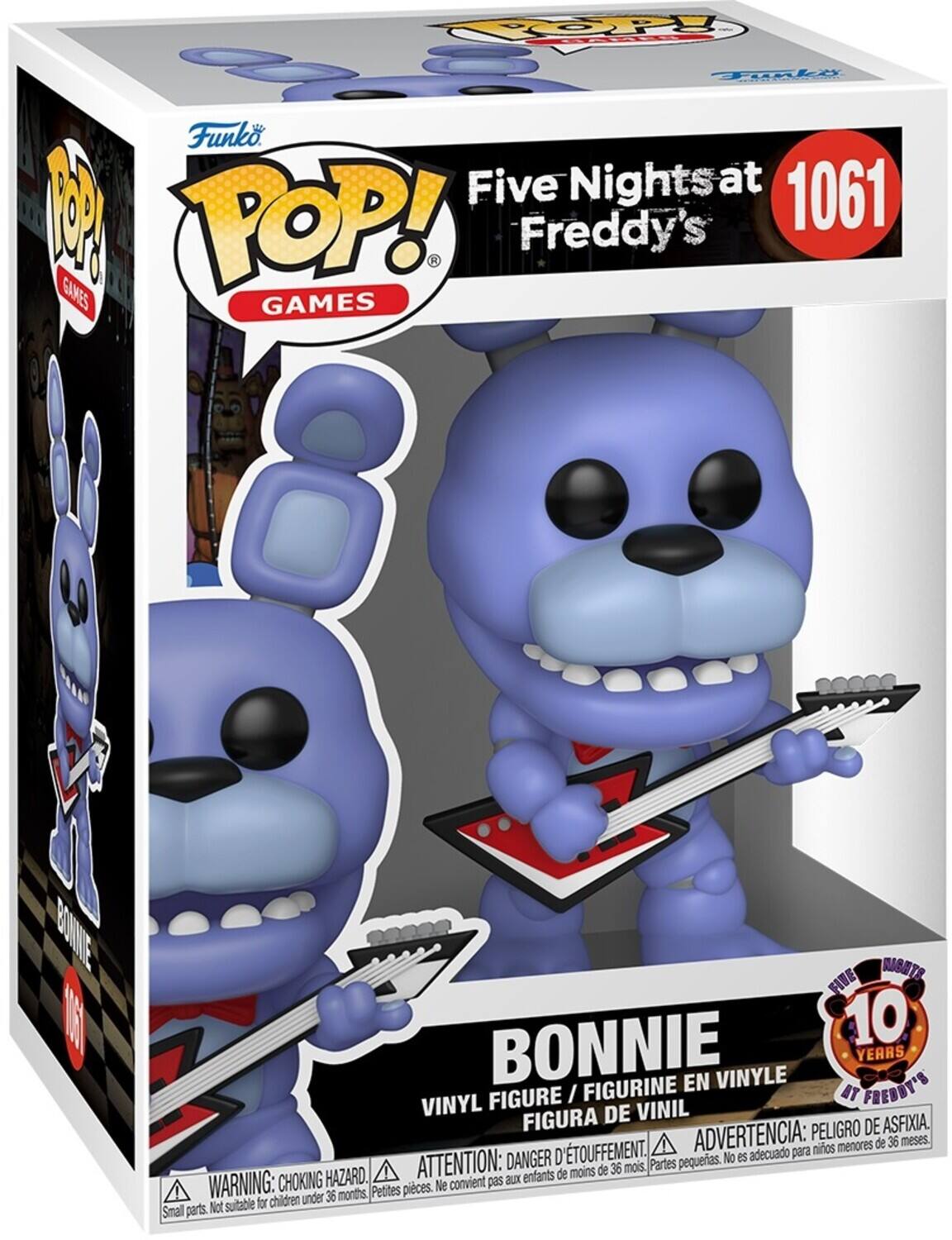 Funko POP! Games: Five Nights at Freddy's Bonnie,10th Anniversary