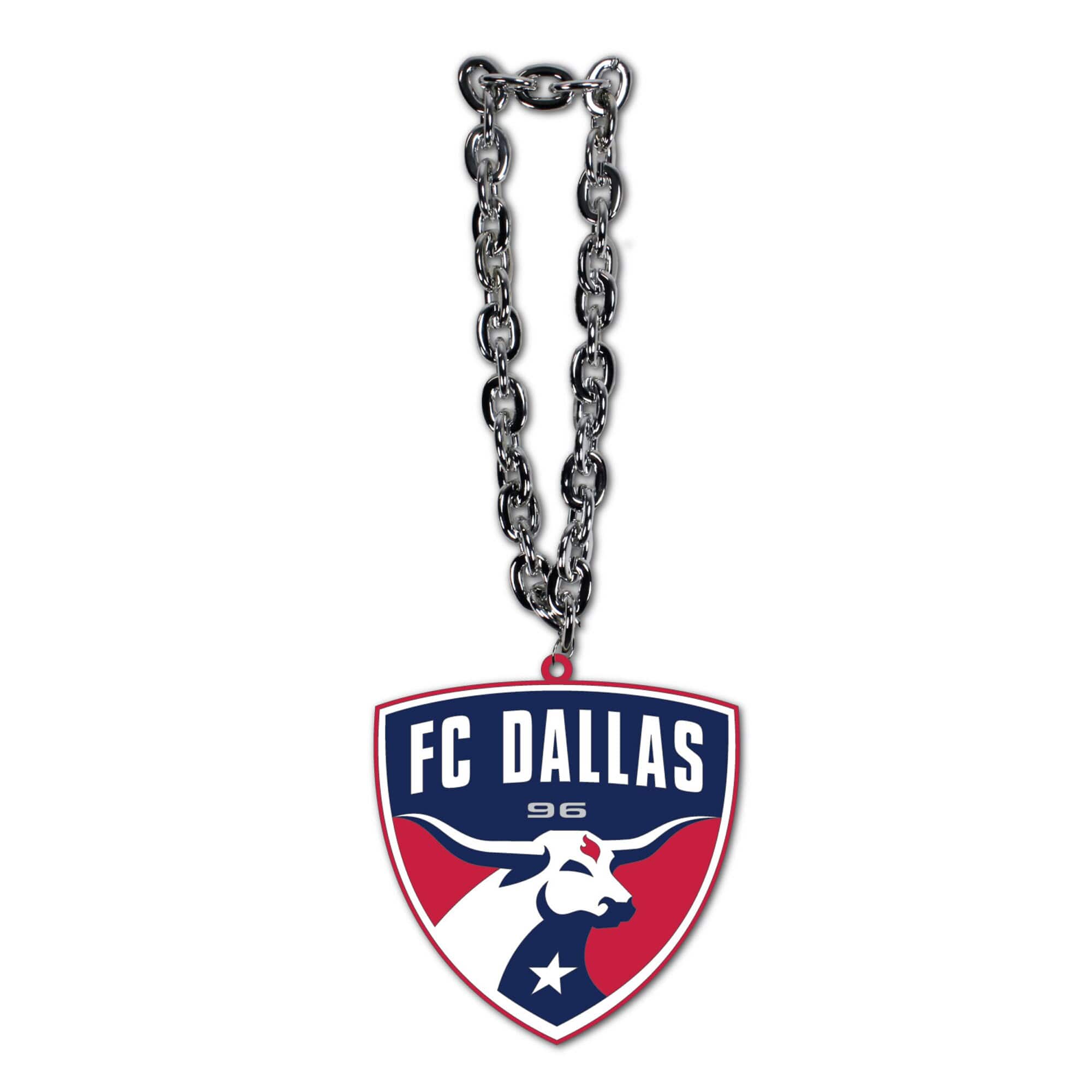 MOJO - FC Dallas Team Logo Fan Chain Necklace - Red
