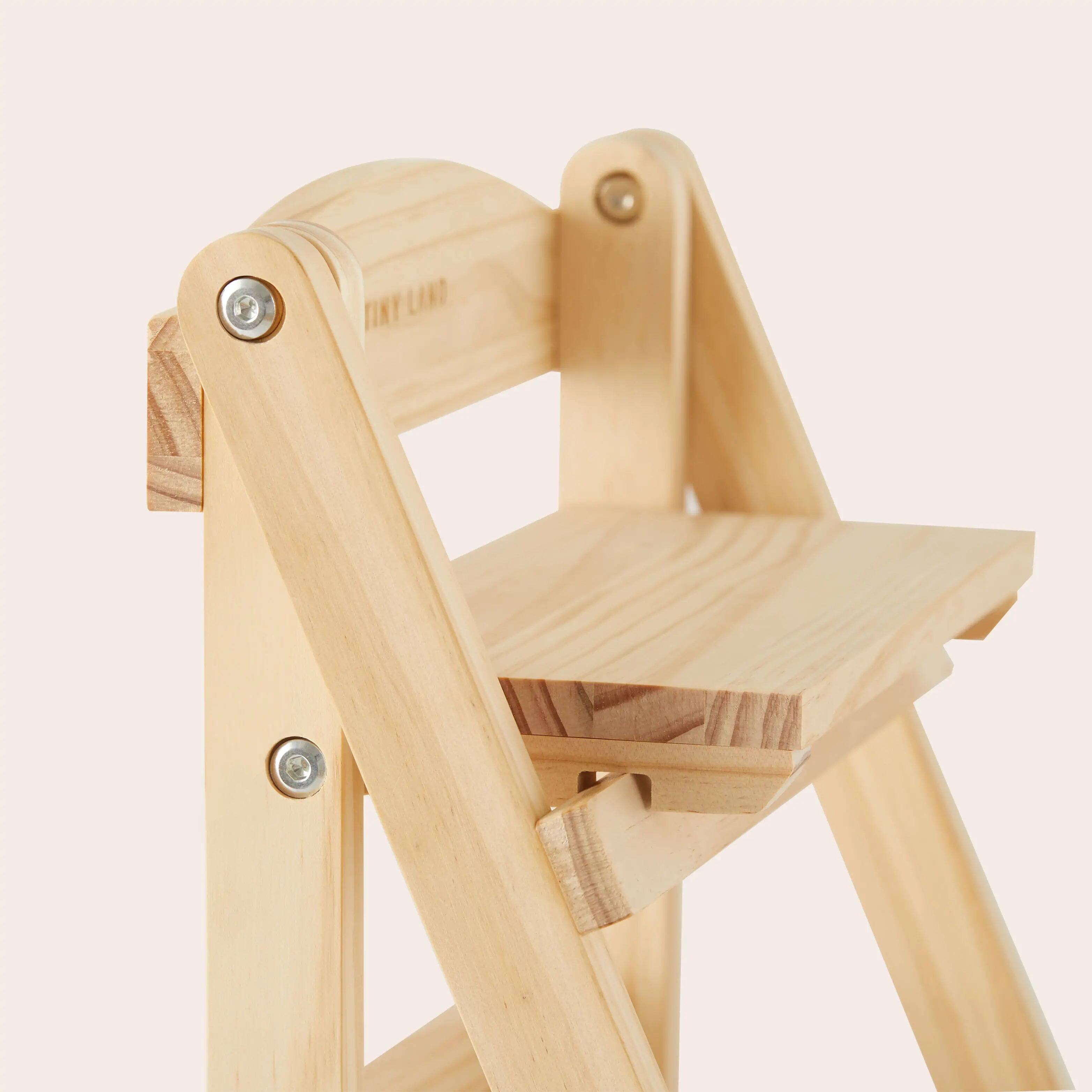 Alt View 1. Tiny Land - Wooden Play Food Set with Rack, 30+ Pieces Pretend Kitchen Food Toys for Kids Ages 3+.