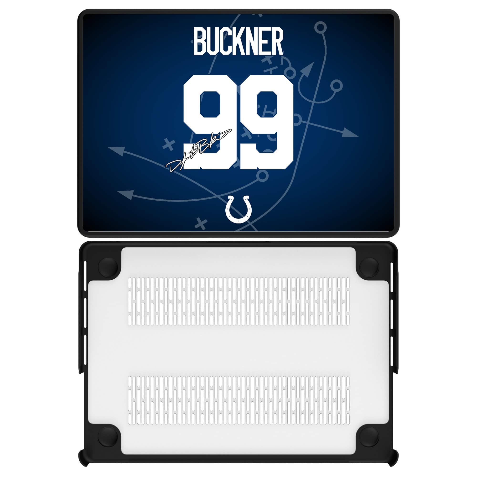 Keyscaper - DeForest Buckner Indianapolis Colts MacBook Case - Multicolor