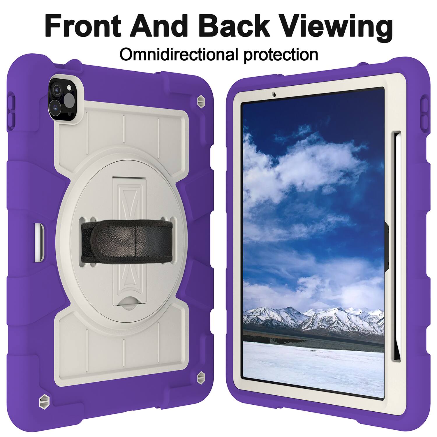 Front And Back Viewing  
Omnidirectional protection