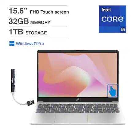 15.6" FHD Touch screen
32GB MEMORY
1TB STORAGE
intel CORE i5
Windows 11 Pro