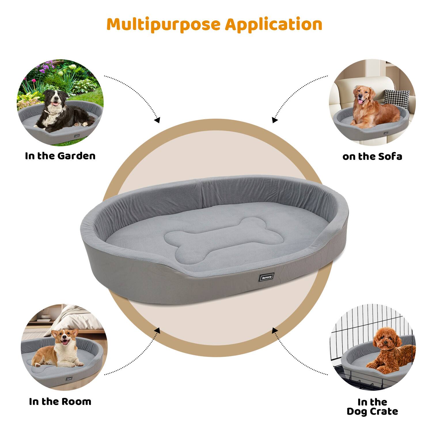 Multipurpose Application

- In the Garden
- on the Sofa
- In the Room
- In the Dog Crate