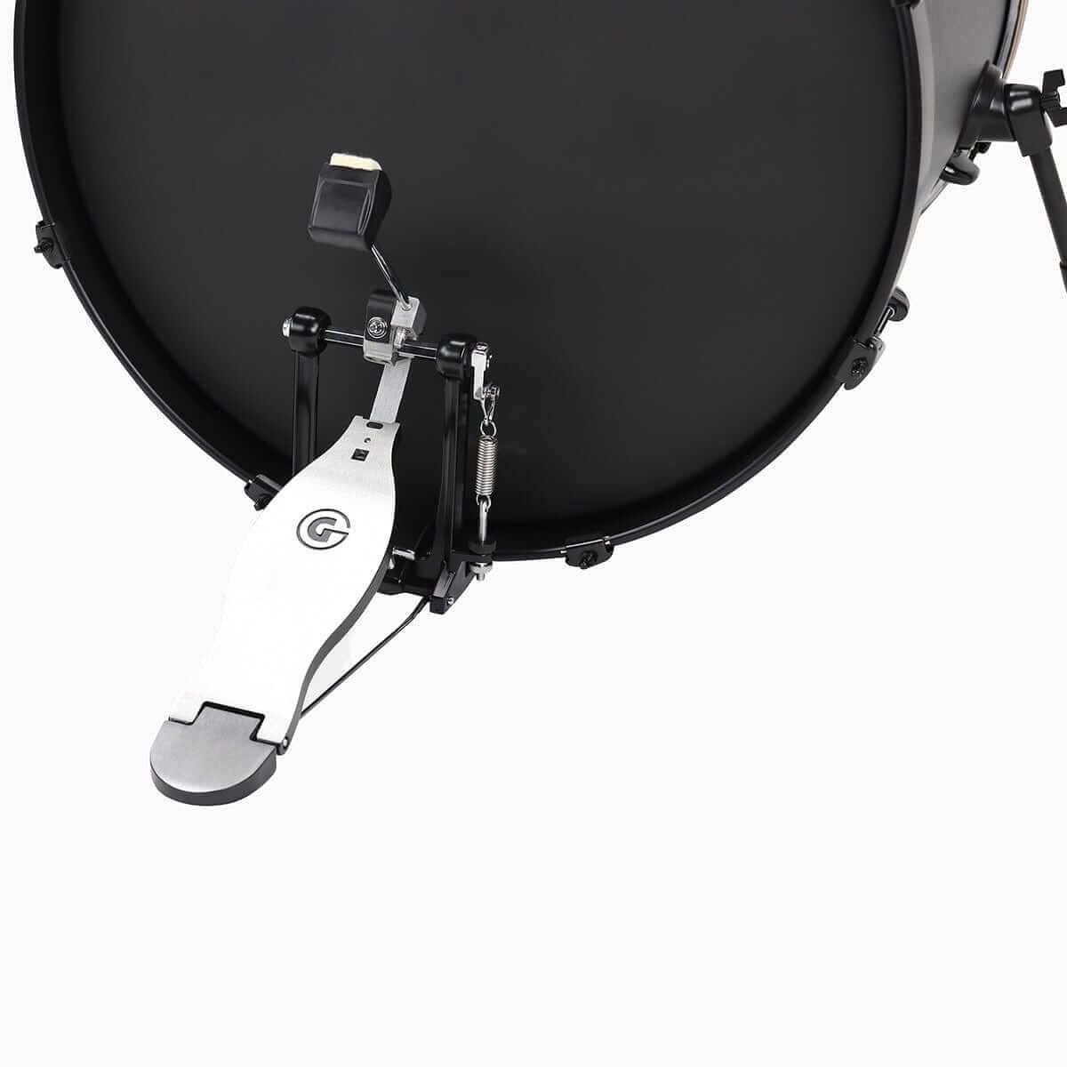 Alt View 2. Gibraltar Hardware - 4000 Series Strap Drive Bass Drum Pedal, Lightweight All-Metal Frame, with G-Stamped Footboard Dual Surface Beater.