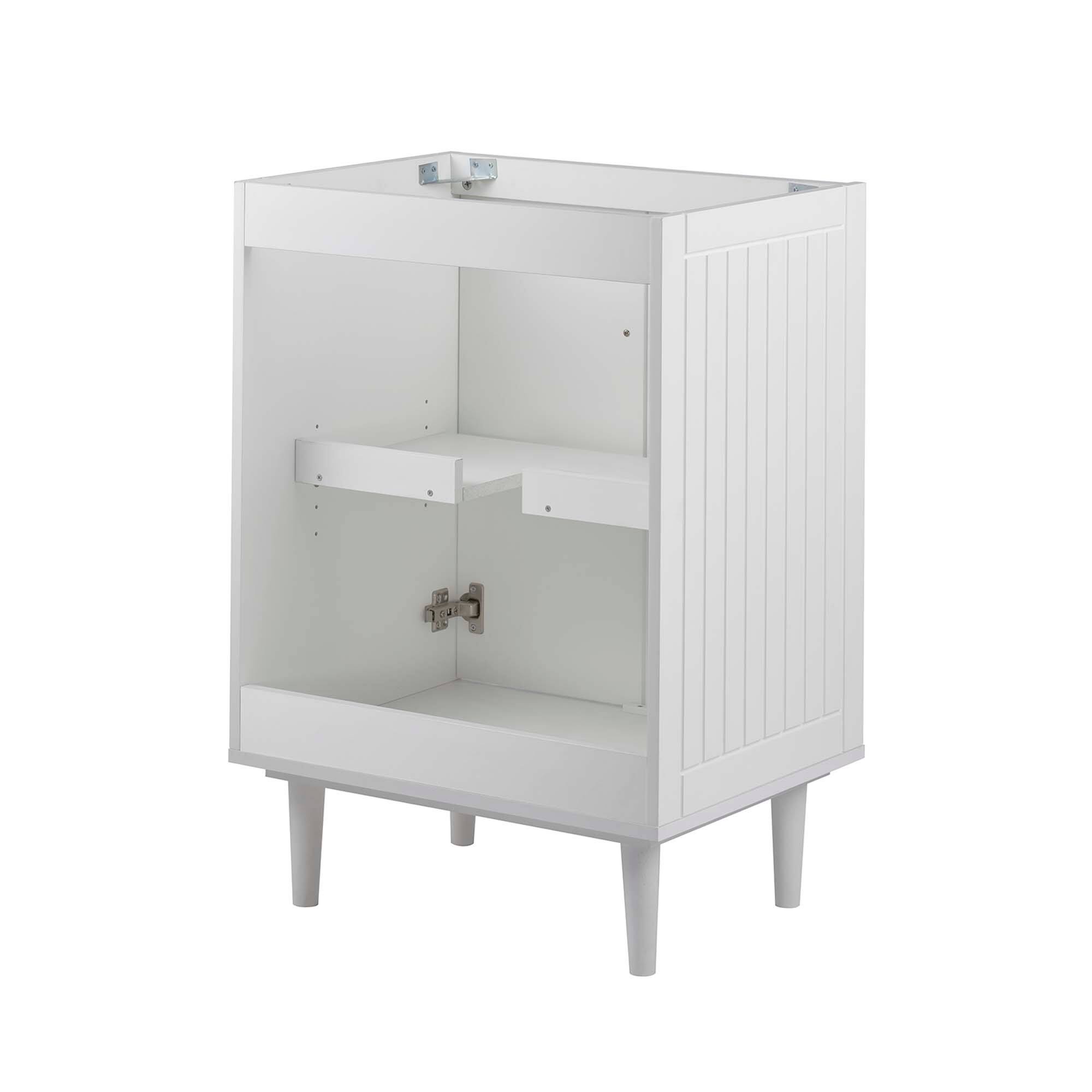 Alt View 5. Modway - Augusta 24" Bathroom Vanity Cabinet (Sink Basin Not Included) by Modway - White.